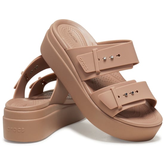 Crocs Brooklyn Thermoplastische Damen Latte Sandalen - Image 3