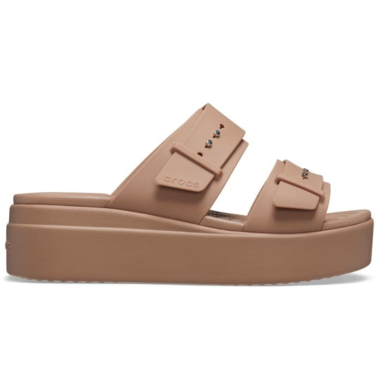 Crocs Brooklyn Thermoplastische Damen Latte Sandalen - Image 6