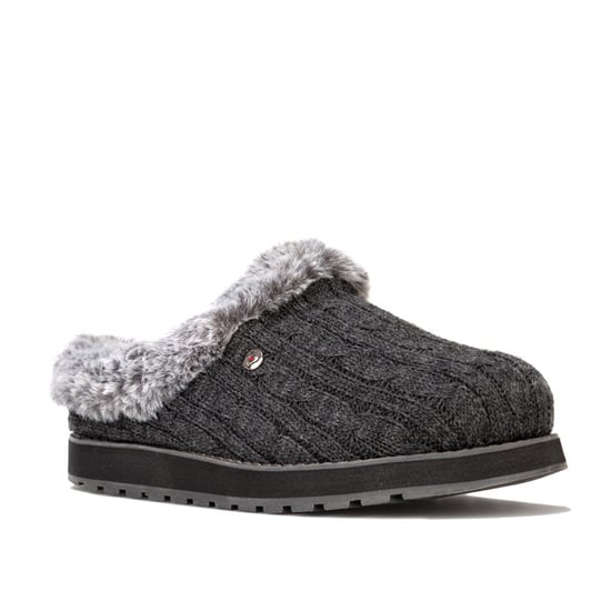 Skechers Keepsakes Frauen Ice Angel Hausschuhe In Charcoal - Image 2