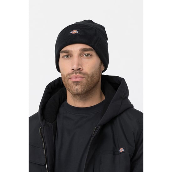 Dickies Acryl Umschlagmütze Unisex für Erwachsene in Schwarz - Image 1