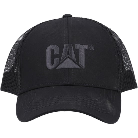 Caterpillar Erhöhtes Logo Baumwolle Unisex Erwachsenen Schwarze Baseballmützen - Image 2