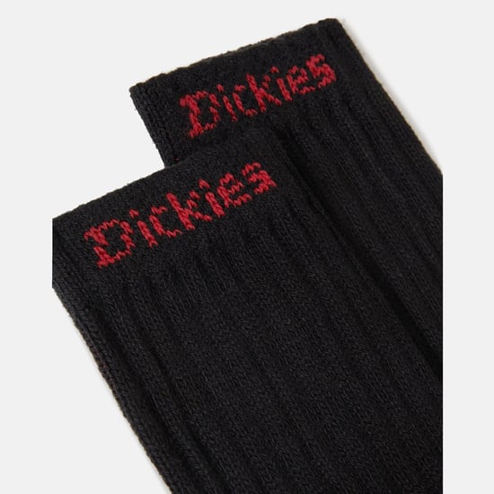 Dickies Industrial Cotton Herren schwarze Arbeitssocken - Image 2