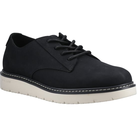 TOMS Navi TRVL LITE Leder Herren Schwarz Oxford Schuhe - Image 1