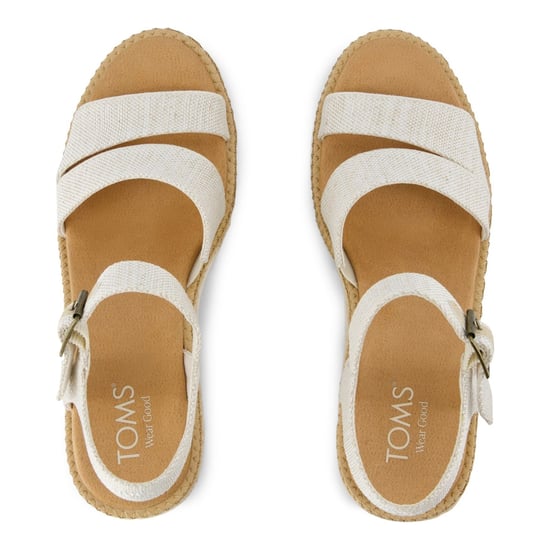 TOMS Darya Nylon Damen Sandalen in Natur - Image 4