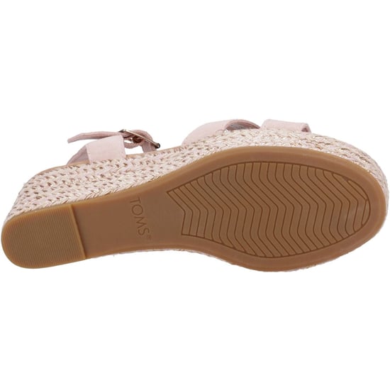 TOMS Audrey Leder Damen Sandalen in Blasser Rose - Image 3
