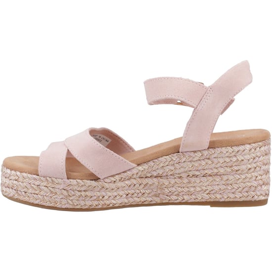 TOMS Audrey Leder Damen Sandalen in Blasser Rose - Image 4