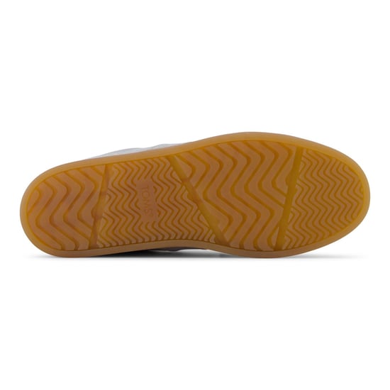 TOMS Collins Leder Damen Silber Sneakers - Image 3