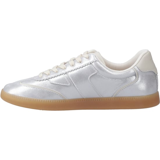TOMS Collins Leder Damen Silber Sneakers - Image 5