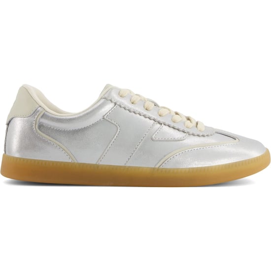 TOMS Collins Leder Damen Silber Sneakers - Image 6