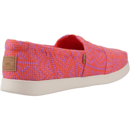 TOMS Alpargata Plus 100 % Baumwolle Damen Flame Espadrilles - Image 2