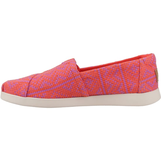 TOMS Alpargata Plus 100 % Baumwolle Damen Flame Espadrilles - Image 4