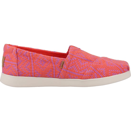 TOMS Alpargata Plus 100 % Baumwolle Damen Flame Espadrilles - Image 5