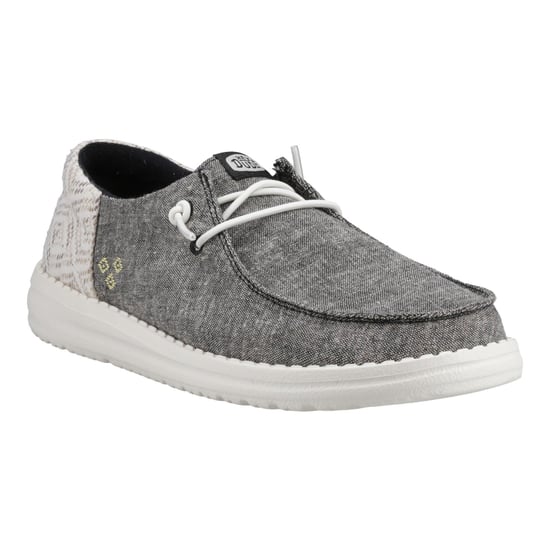 HEYDUDE Wendy Funk Surf Baja Baumwollmix Damen Schwarz/Multi Mokassin Schuhe - Image 6