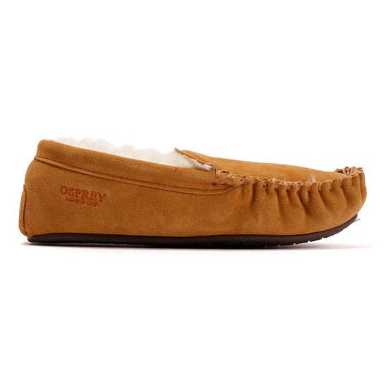 Osprey London Herren 'The Sunday' Chestnut Wildleder Hausschuh - Image 5