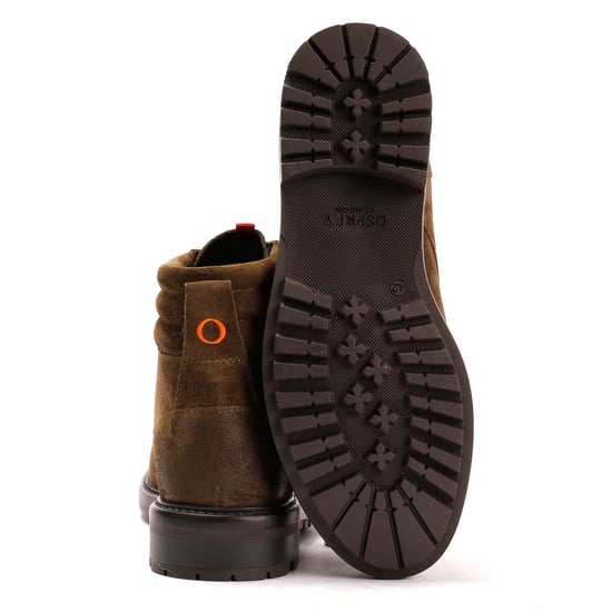 Osprey London Die Pentney gewachsten Wildleder Männer Khaki Stiefel - Image 4