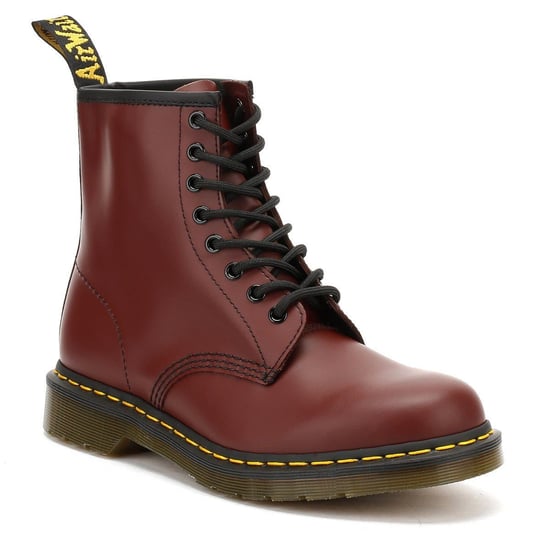 Dr. Martens 1460 Glattleder Damen Stiefel in Kirschrot - Image 2