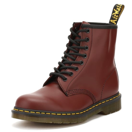 Dr. Martens 1460 Glattleder Damen Stiefel in Kirschrot - Image 3