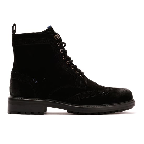 Osprey London Der Professor Wildleder Herren Schwarz Stiefel - Image 5