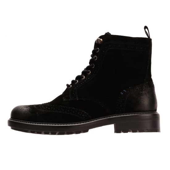 Osprey London Der Professor Wildleder Herren Schwarz Stiefel - Image 6