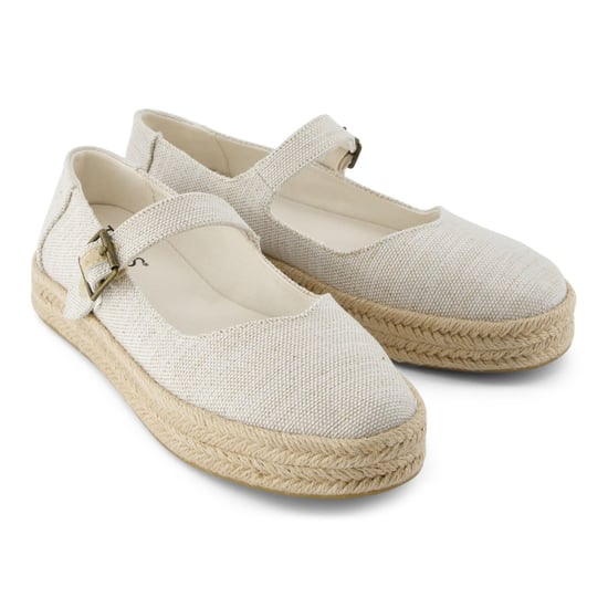 TOMS Carolina Mary Jane Nylon Damen Espadrilles aus Naturmaterialien - Image 1