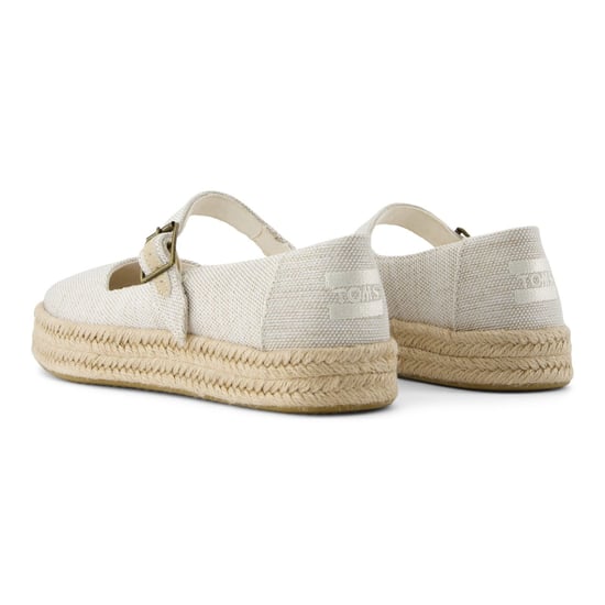 TOMS Carolina Mary Jane Nylon Damen Espadrilles aus Naturmaterialien - Image 2