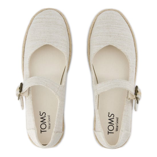 TOMS Carolina Mary Jane Nylon Damen Espadrilles aus Naturmaterialien - Image 4