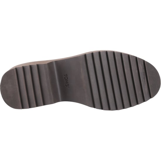 TOMS Millie Leder Damen Stiefeletten in Eichenbraun mit Absatz - Image 3