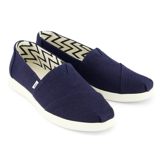 TOMS Alpargata Plus Jute Damen Espadrilles in Marineblau - Image 1