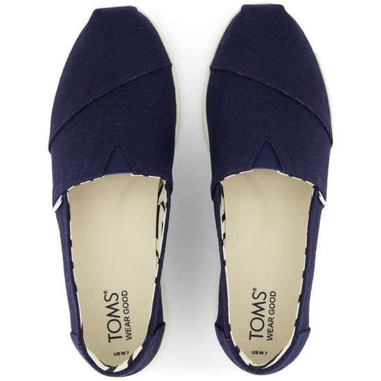 TOMS Alpargata Plus Jute Damen Espadrilles in Marineblau - Image 4