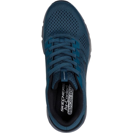 Skechers Skech-Air Ventura Textil Herren Teal/Schwarz Trainer - Image 3