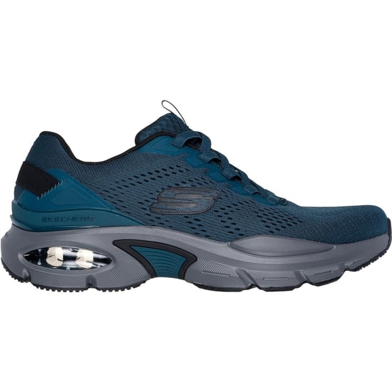 Skechers Skech-Air Ventura Textil Herren Teal/Schwarz Trainer - Image 5