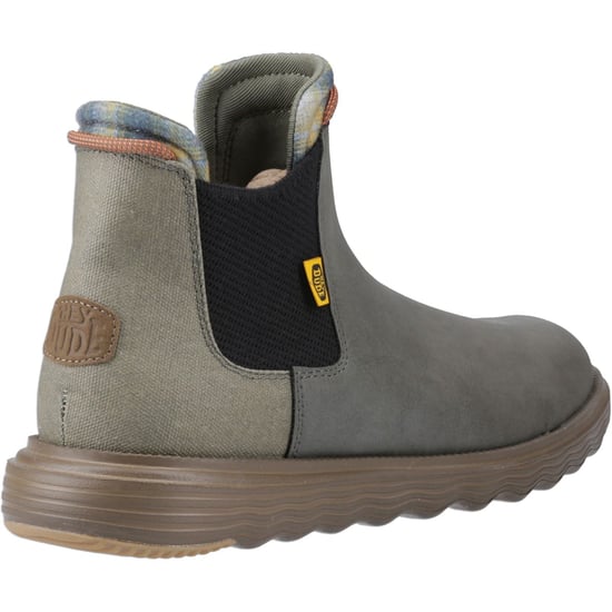 HEYDUDE Branson Classic Polyurethan Herrenstiefel Dunkel-Olive/Espresso - Image 2