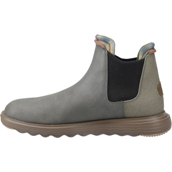 HEYDUDE Branson Classic Polyurethan Herrenstiefel Dunkel-Olive/Espresso - Image 4
