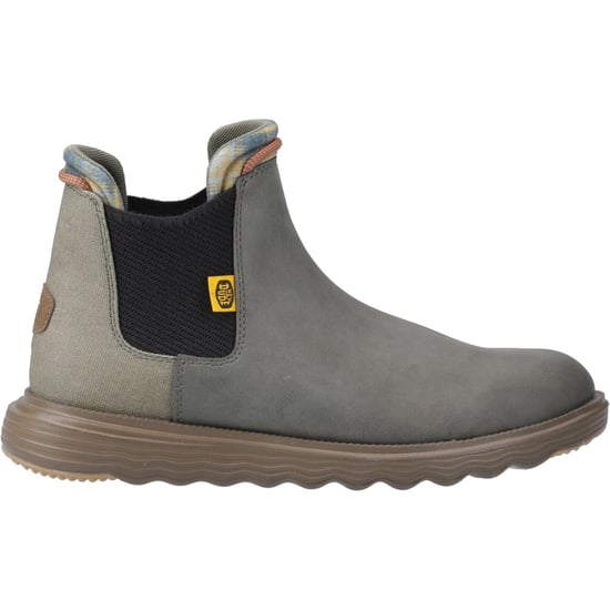 HEYDUDE Branson Classic Polyurethan Herrenstiefel Dunkel-Olive/Espresso - Image 5