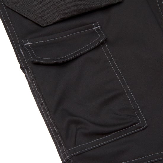 Caterpillar Essential Knie-Taschen Stretch Holster Polyester Herren schwarze Outdoor-Hosen - Image 2