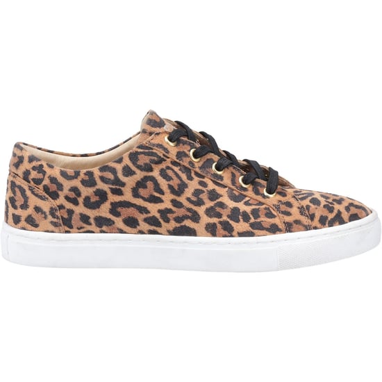 Hush Puppies Tessa Wildleder Damen Leoparden Sneakers - Image 4