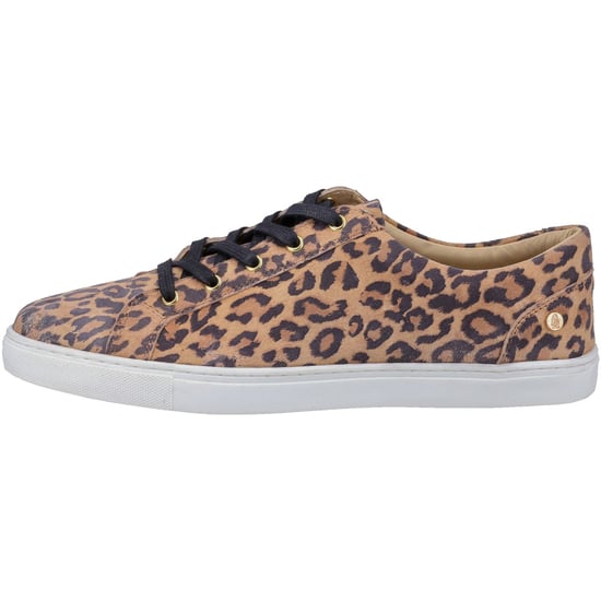 Hush Puppies Tessa Wildleder Damen Leoparden Sneakers - Image 5
