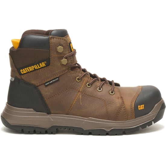 Caterpillar Crossrail 2.0 Leder Pyramid Weitpassform Sicherheitsstiefel - Image 6
