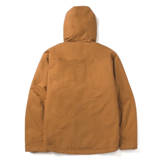 Caterpillar Kapuzen-Sherpa gefütterte Herren Fleecejacke in Bronze - Image 5