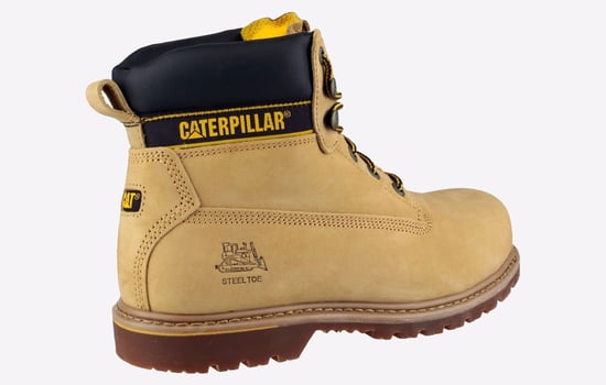 Caterpillar Holton S3 Sicherheitsstiefel Leder Herren - Image 2