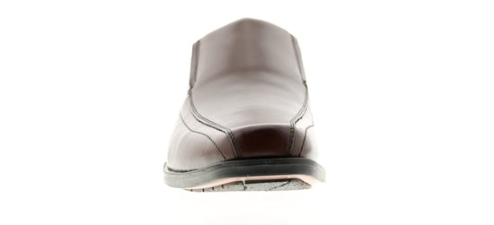 Hush Puppies brody slip on Leder Herren Smart Schuhe braun - Image 3