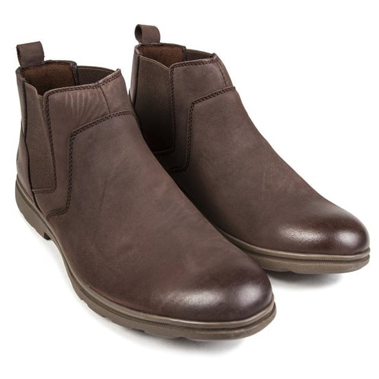 Hush Puppies Tyrone Braune Herrenstiefel Aus Leder - Image 2