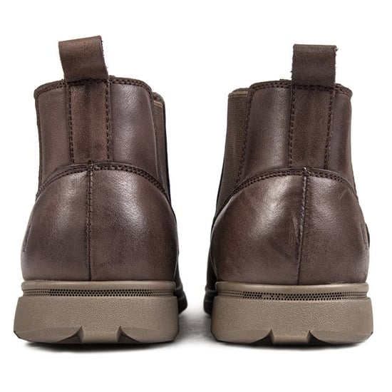 Hush Puppies Tyrone Braune Herrenstiefel Aus Leder - Image 4