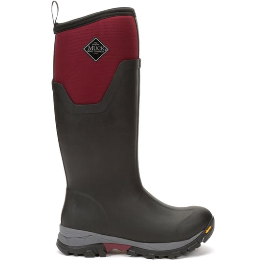 Muck Boots Arctic Ice Tall Gummistiefel Schwarz/Burgunder Wellington-Stiefel - Image 5