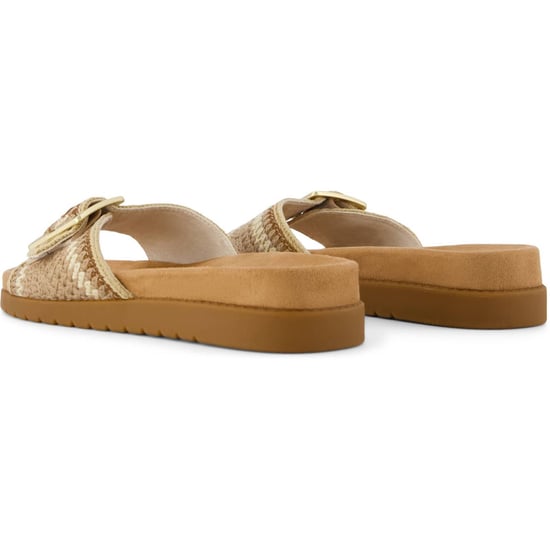 TOMS Marin Slide Textil Damen Sandalen Almond Multi - Image 2