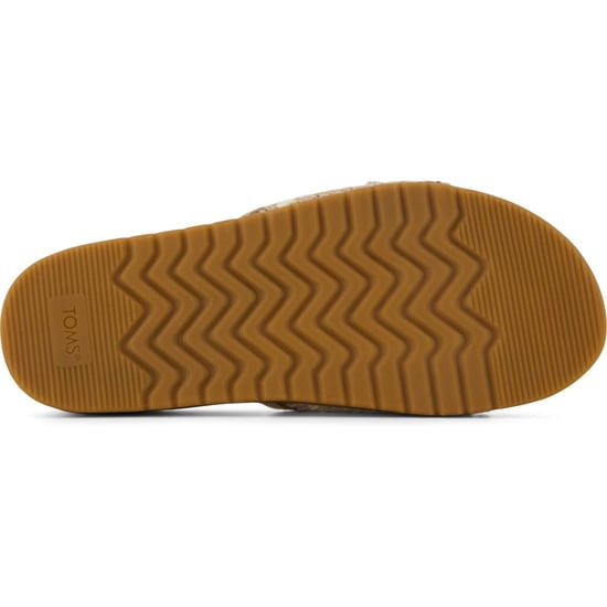 TOMS Marin Slide Textil Damen Sandalen Almond Multi - Image 3