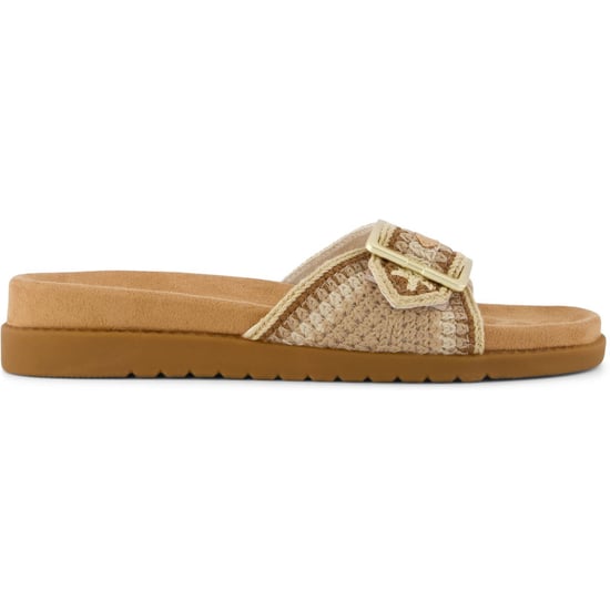 TOMS Marin Slide Textil Damen Sandalen Almond Multi - Image 5