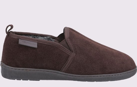 Hush Puppies Arnold Slip On Suede MEMORY FOAM Homme - Image 1