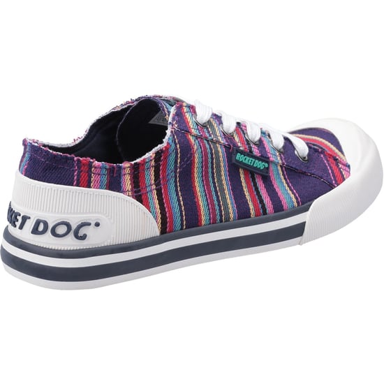 Rocket Dog Womens Jazzin Canvas Aloe Lace Up Turnschuhe - Image 2