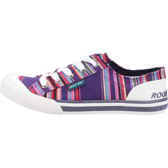 Rocket Dog Womens Jazzin Canvas Aloe Lace Up Turnschuhe - Image 5